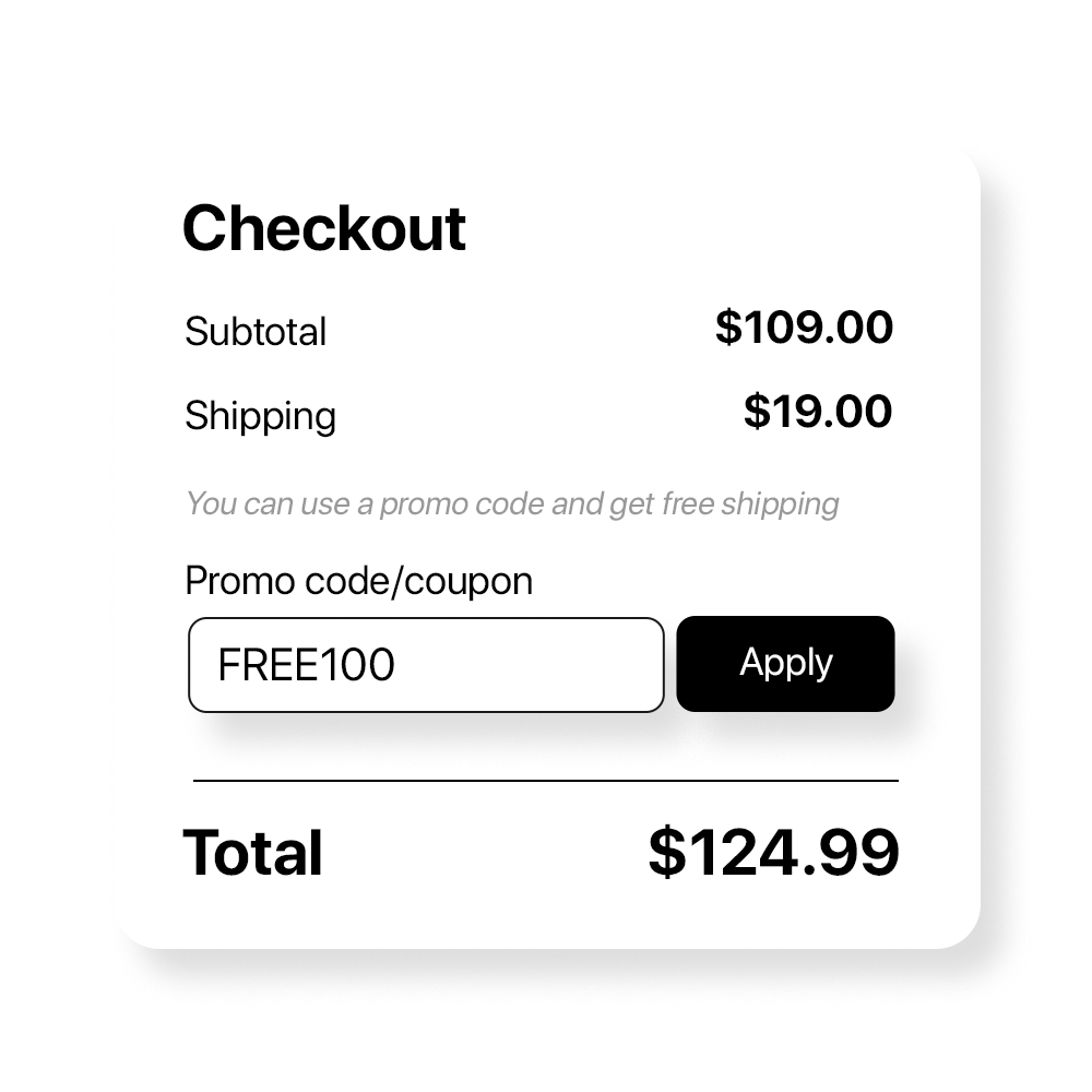Discount code on cart page Customization